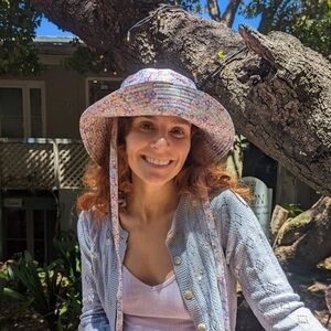 Floral Foldable Sun Hat Bucket Hat